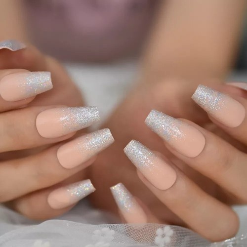 Fake nails french manicure - fake,