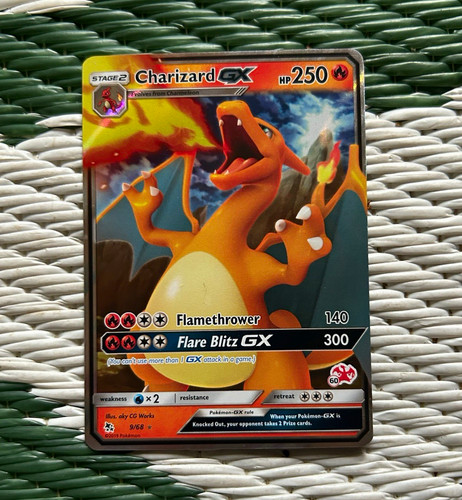 Charizard rare holo - 9/68, gx