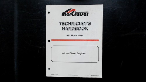 Mercruiser 1997 technician - 1997, technician's