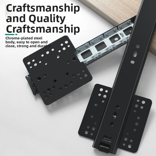Concealed hinge slide rail - concealed,