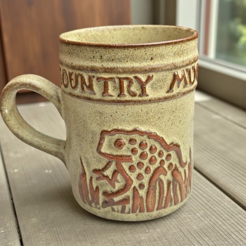 Vintage 1970s country frog - vintage,