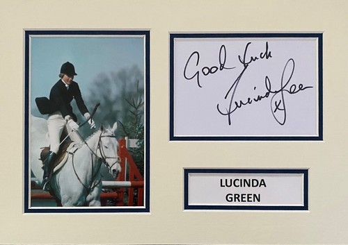 Lucinda green hand - signed, a4