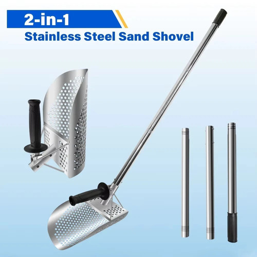 Stainless steel sand scoop - sand,