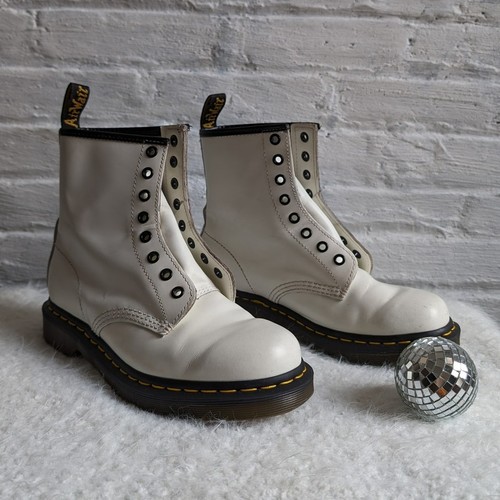 Martens docs white high - dr, top
