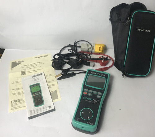 Kewtech ezypat plus manual pat - plus,