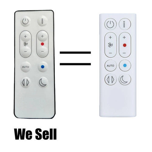 Hp10 replaced remote control - replaced,