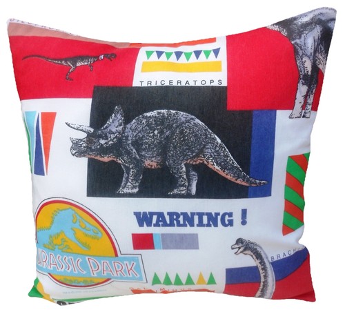 Jurassic park filled cushion - jurassic,