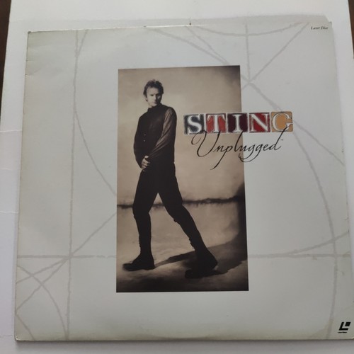 Sting unplugged laserdisc - unplugged,