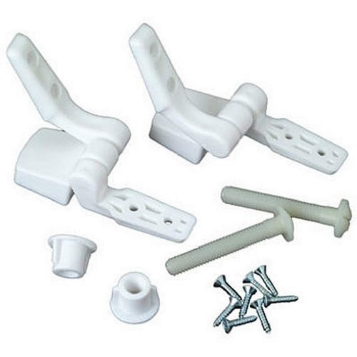 Toilet seat hinge replacement - toilet,
