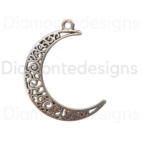 Large tibetan silver 40mm - large,
