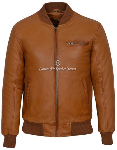 Retro bomber leather - '70's,