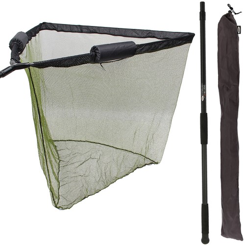 Carp fishing landing - carp,