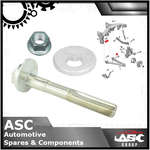 Eccentric camber bolt kit - eccentric,