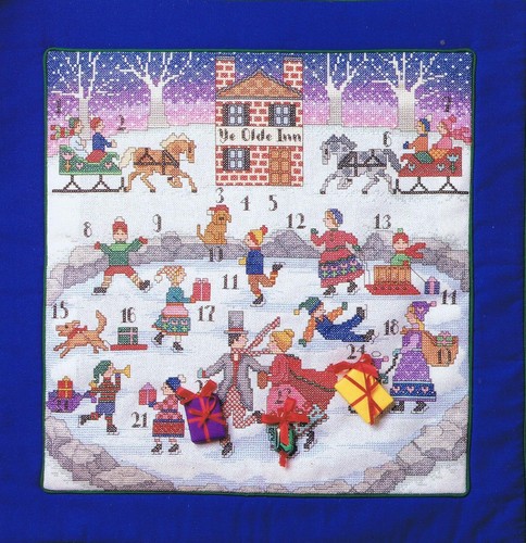 Advent calendar counted cross - advent,
