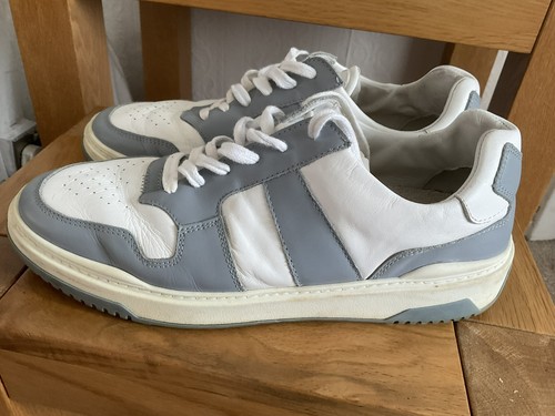 Reiss mens white grey low - reiss,