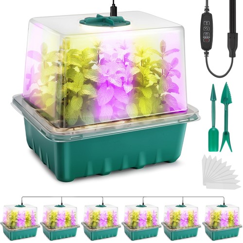 Seed starter tray with grow - seed,