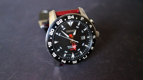 Seiko sportura kinetic gmt - sportura,