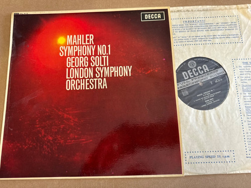 Sxl 6113 mahler symphony - 6113, 1