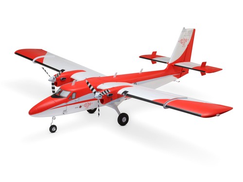 Flite dhc twin - e-flite, 1.4m