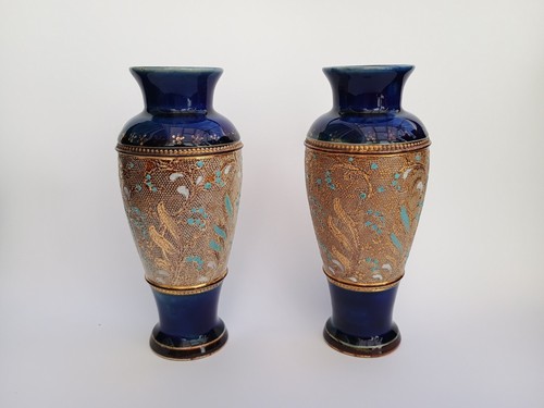 Antique pair royal doulton - -, a