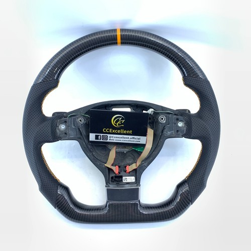 Carbon fiber steering wheel - carbon,