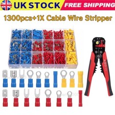 1300pcs assorted insulated - 1300pcs,