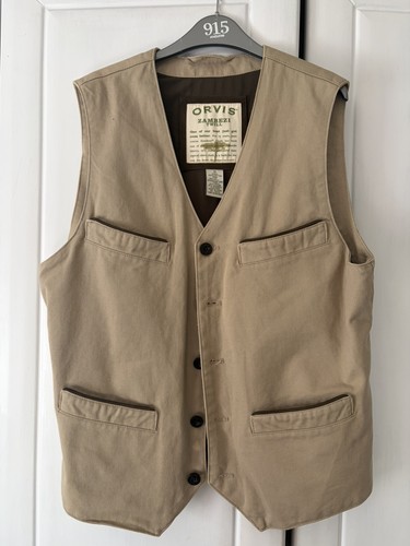 Orvis twill vest - orvis,