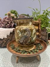 Antique original majolica jug - majolica,