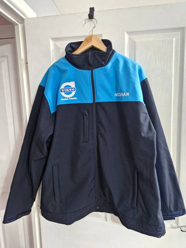 Volvo logo mens softshell full - mens,
