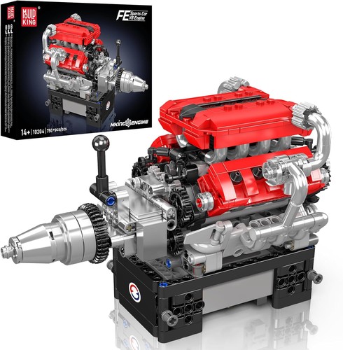 Mould king engine building - engine,