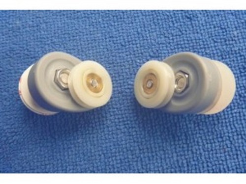 Aqualux shower door - shower, rollers