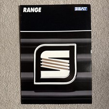 Seat range 1990 market - seat, uk
