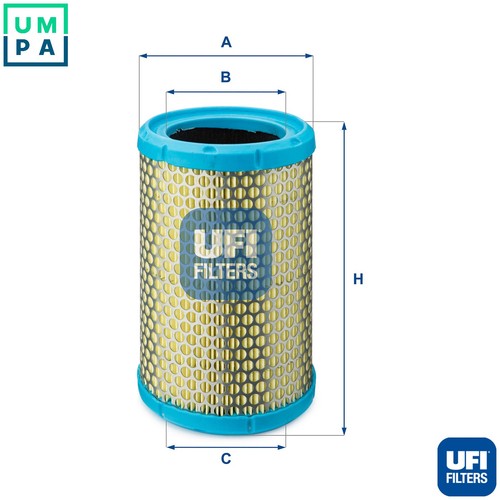 Air filter 273 for - air, 27.273.00