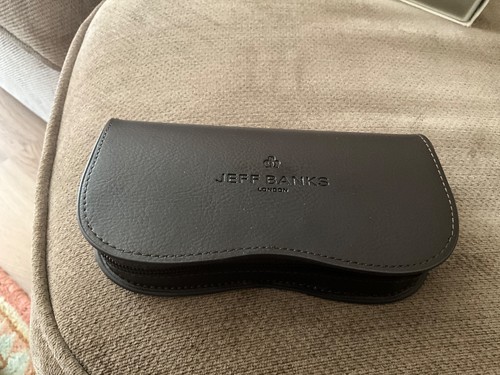 Jeff banks leather zipper case - jeff,