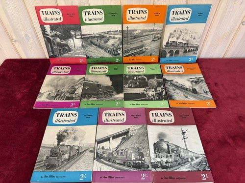 Trains illustrated magazine - illustrated,