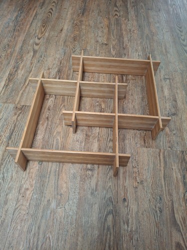 1960s vintage teak shelving