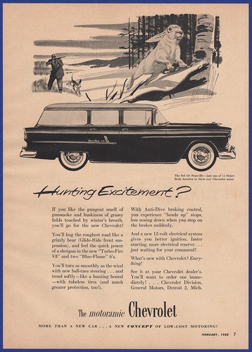 Vintage 1955 chevrolet - bel, air