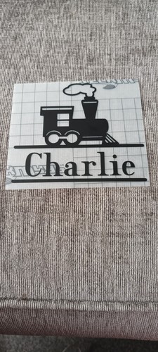 Personalised train name - personalised,