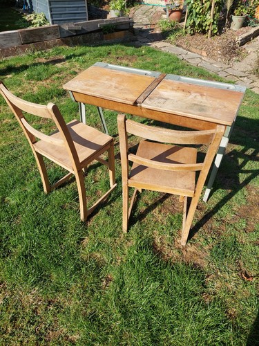 Esavian vintage wooden - wooden, double
