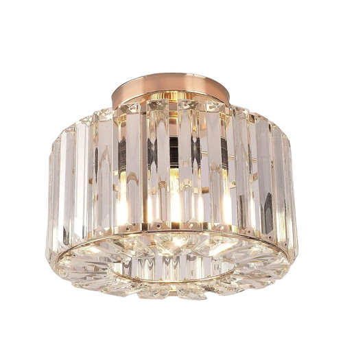 Modern gold crystal ceiling - modern,