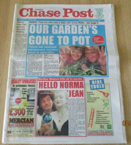 Cannock chase post newspaper - cannock,