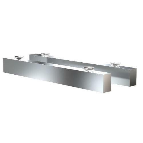 Shelf brackets for - glass, or