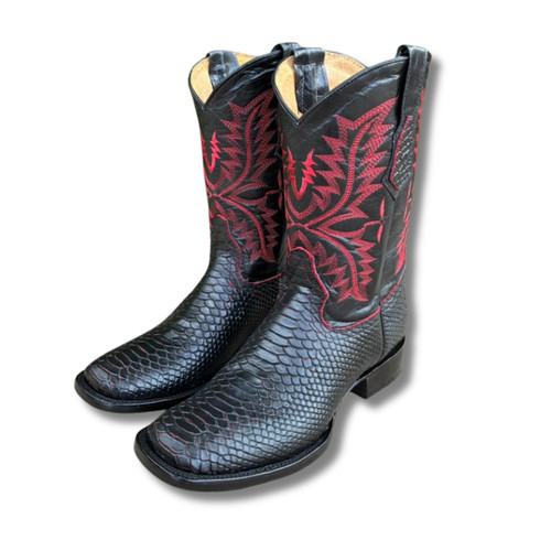 Men cowboy python print - men's,