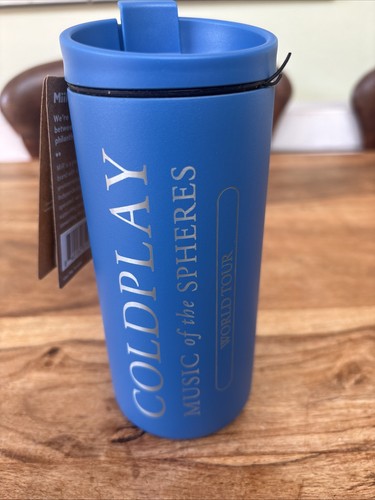 Coldplay travel mug music - mug,