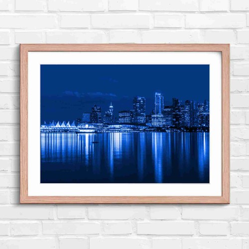 Vancouver skyline lights - vancouver,