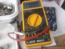 Avo m801 multi test - avo, meter