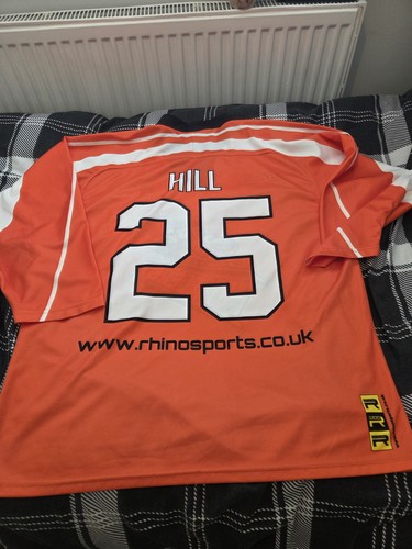 Game worn warm jersey - worn, up
