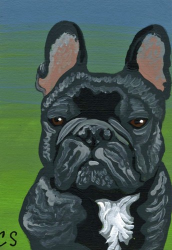 Aceo original miniature - aceo,
