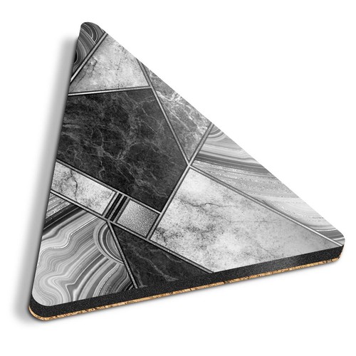 Triangle coaster bw - triangle,