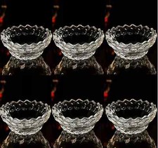 Set crystal clear glass - of,